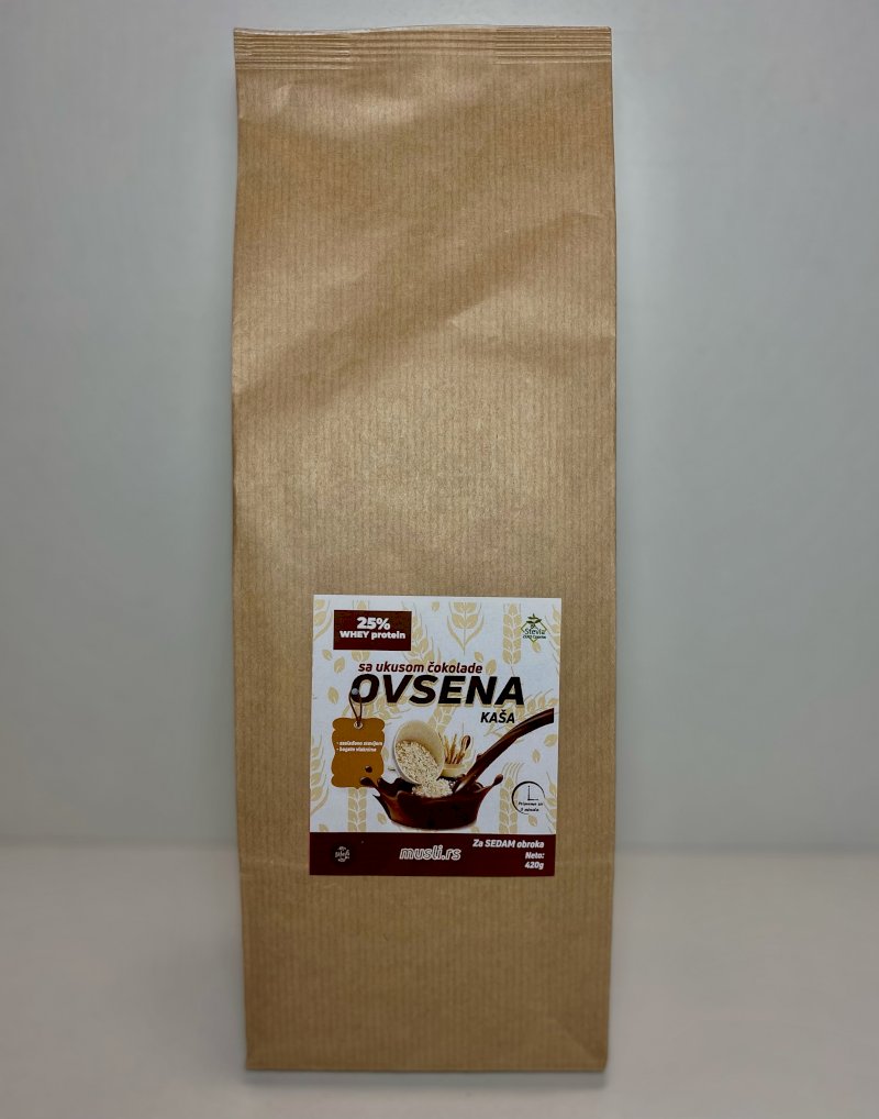 Ovsena kaša  čokolada sa whey proteinom 420g cena online naručivanje kupovina