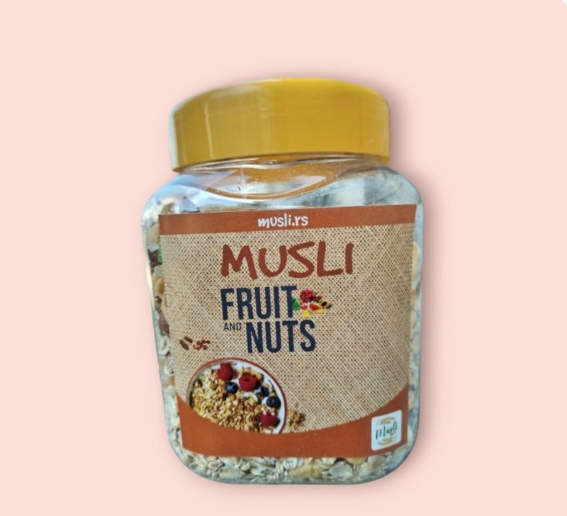 Musli fruit & nuts 400g gotov musli za kupovinu i naručivanje